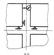  測量中指示器較大的讀數(shù)作為槽對槽(或酣