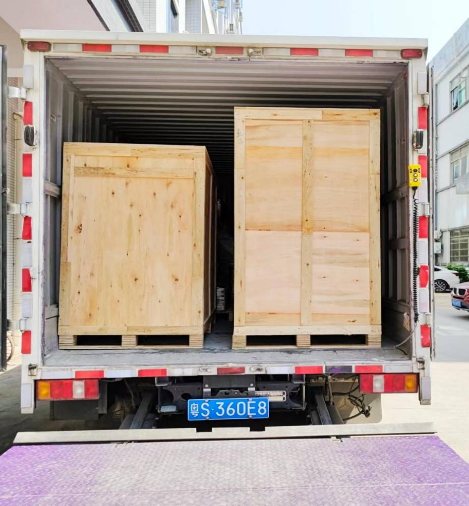 灼燒絲試驗箱發(fā)貨寧波海關(guān)出口海爾越南公司